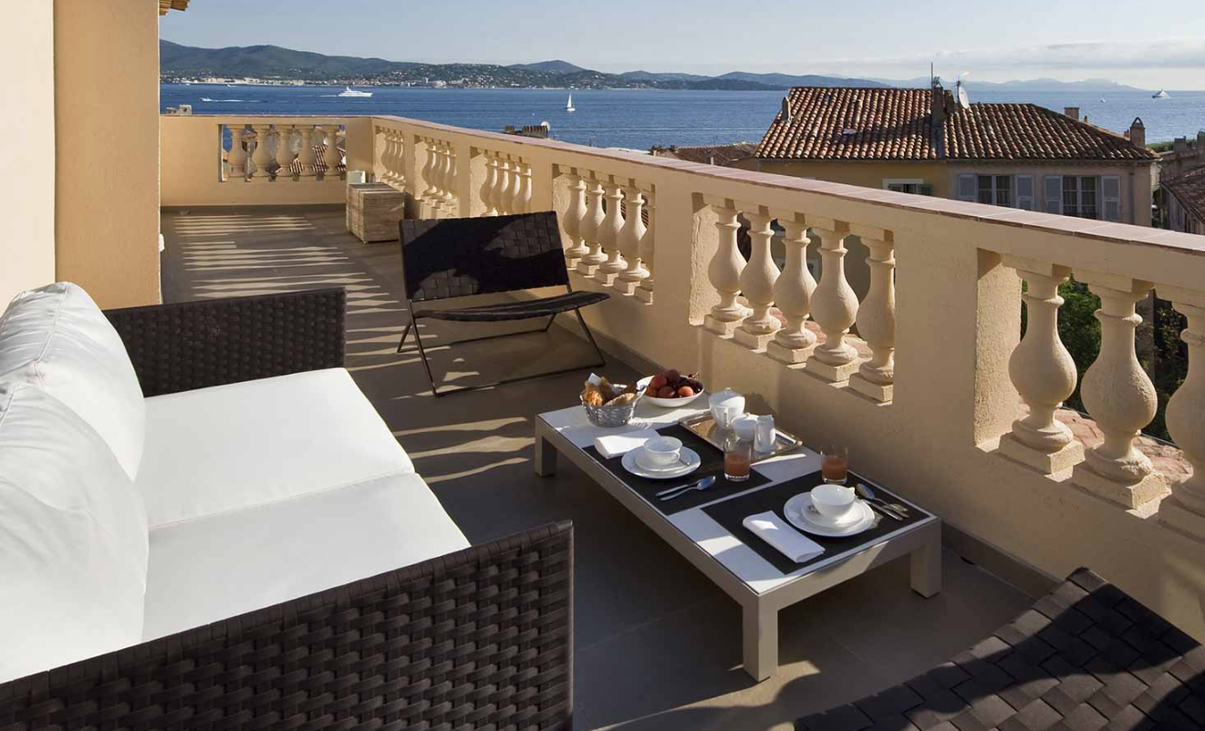 Terrace 3 - Luxury Apartment Les Remparts de St Tropez