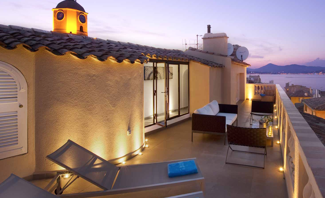 Terrace 2 - Luxury Apartment Les Remparts de St Tropez