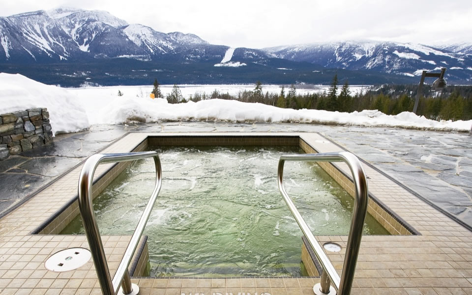Pool - Bighorn Luxury Heli-Ski Lodge in Revelstoke