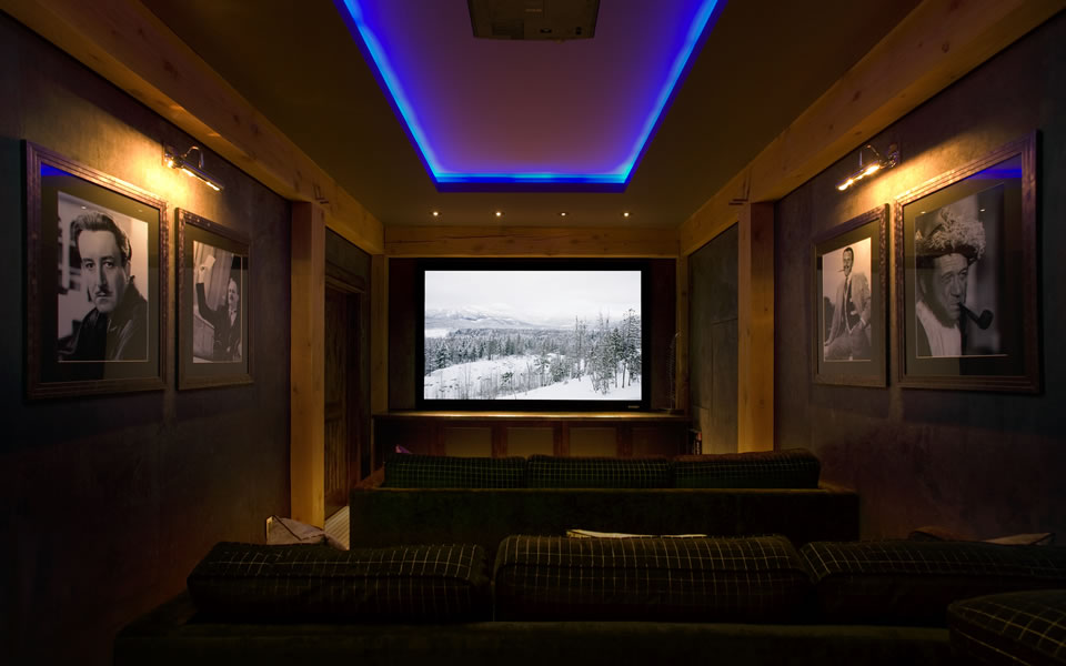 Cinema - Bighorn Luxury Heli-Ski Lodge in Revelstoke