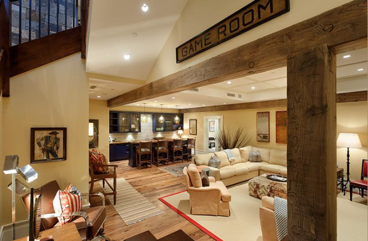 Living room from above - Aspen Top of The Mill Luxury Estate and Chalet